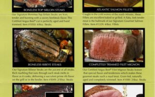 A series of pictures showing different types of meat.